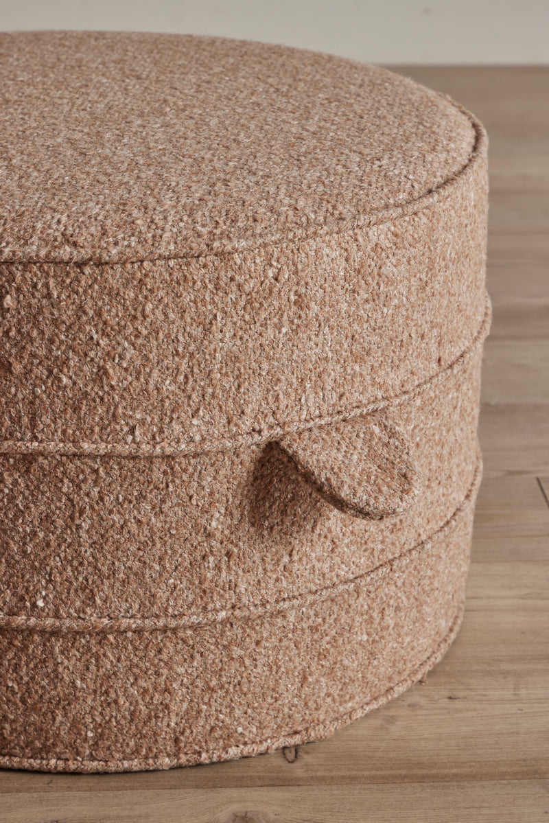 Nickey Kehoe 24" Round Hassock - In Stock
