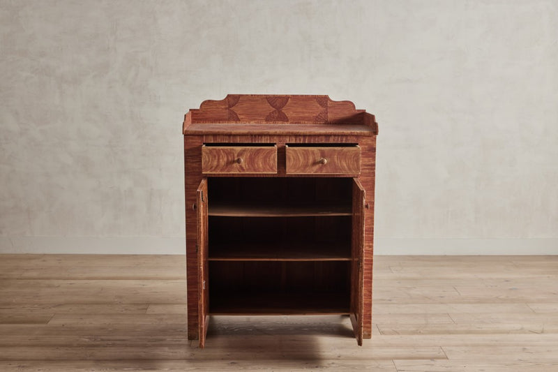 Grain Painted Jelly Cupboard