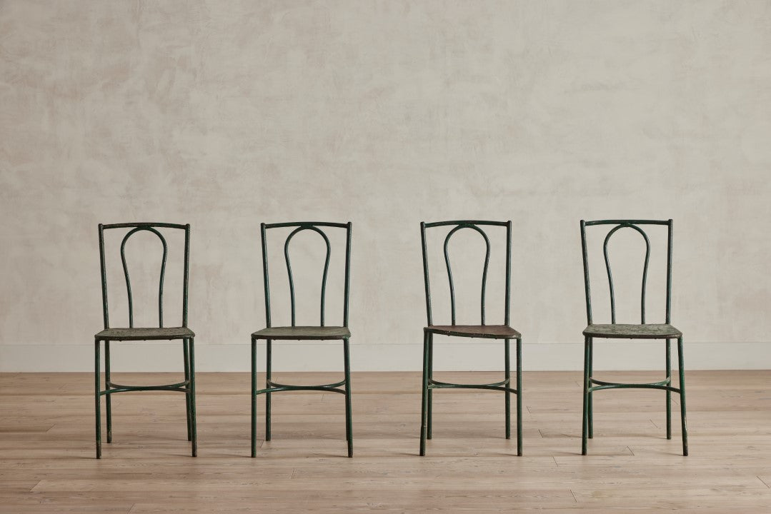Set of Four Garden Chairs