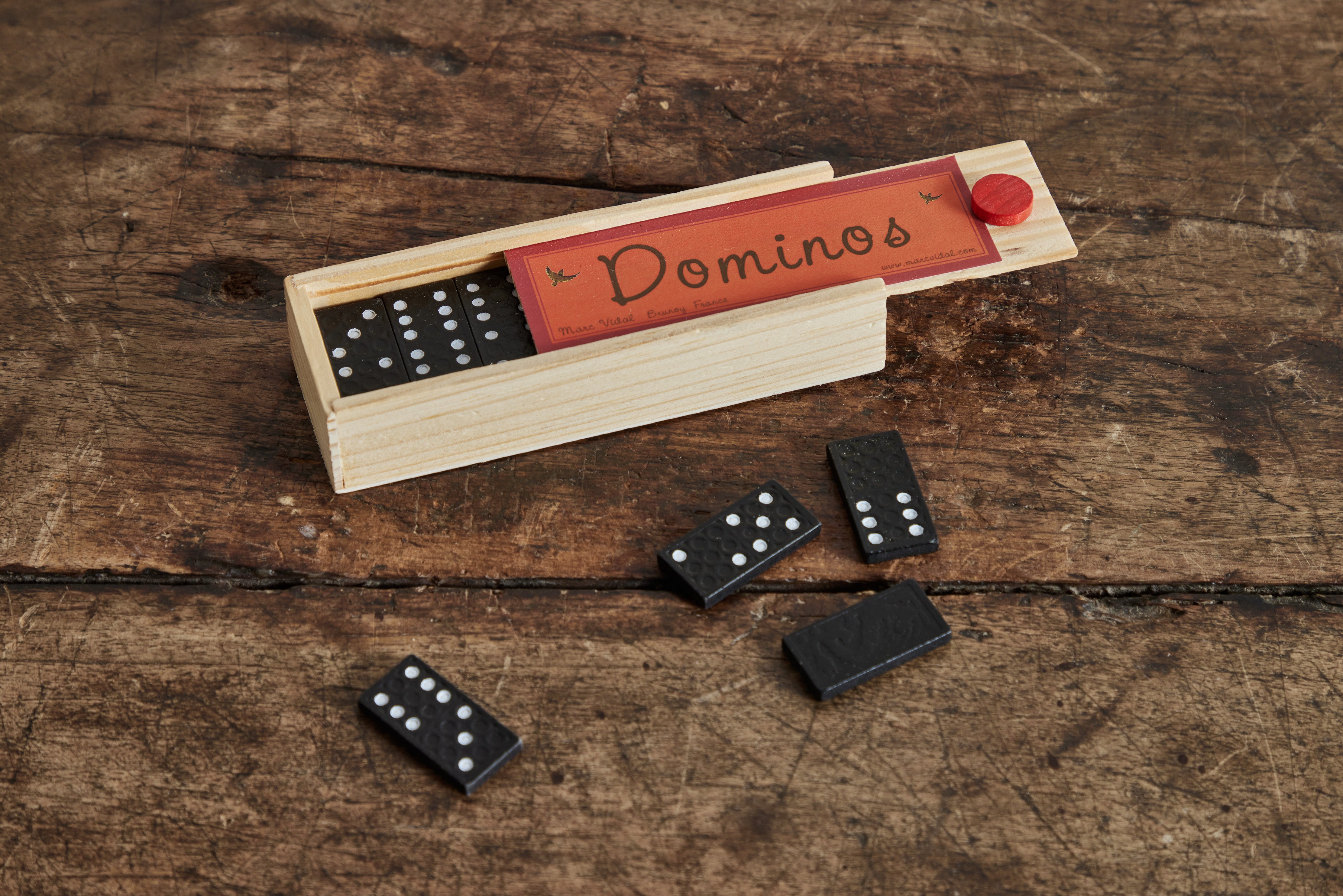 Wood Domino Set