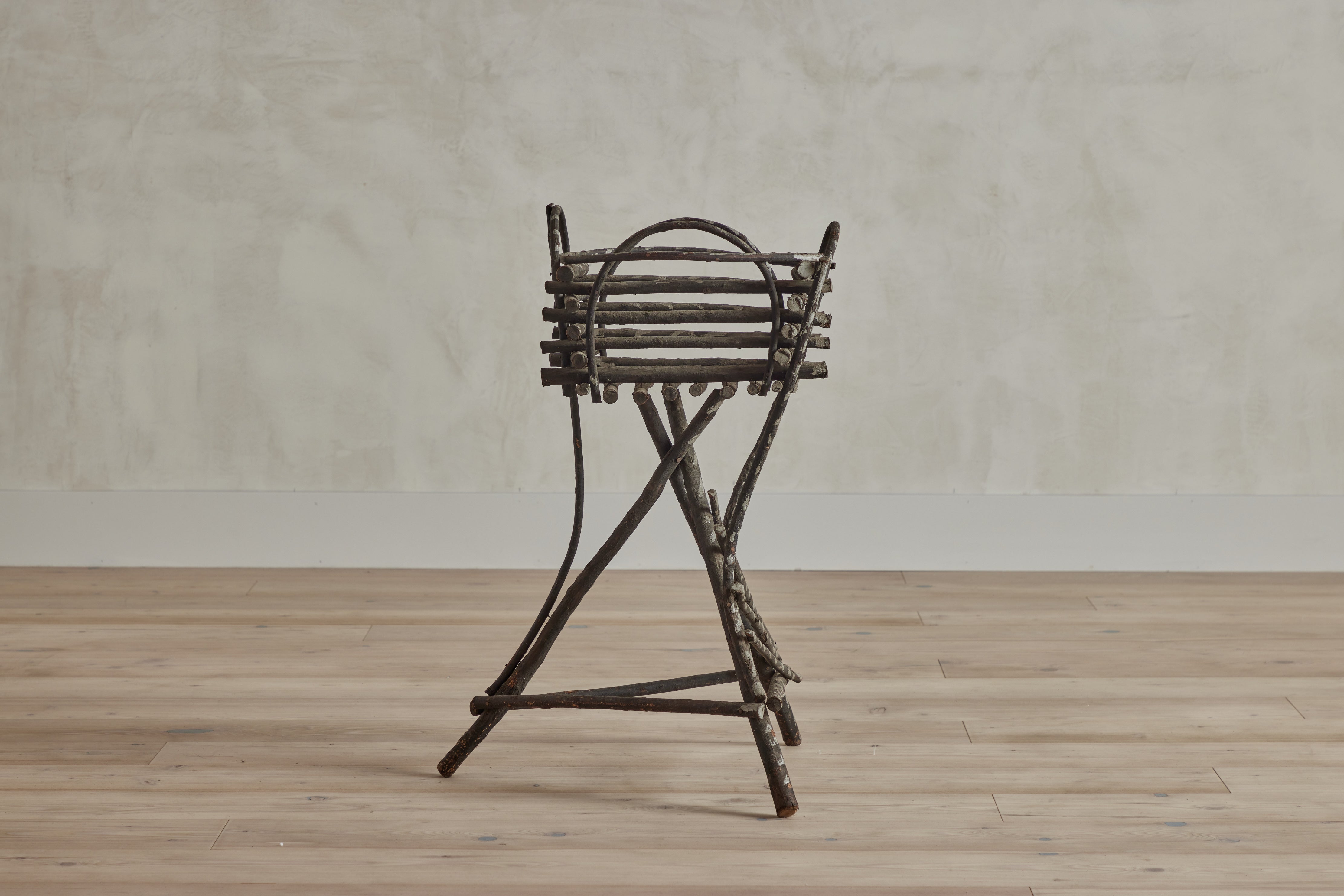 Folk Twig Plant Stand
