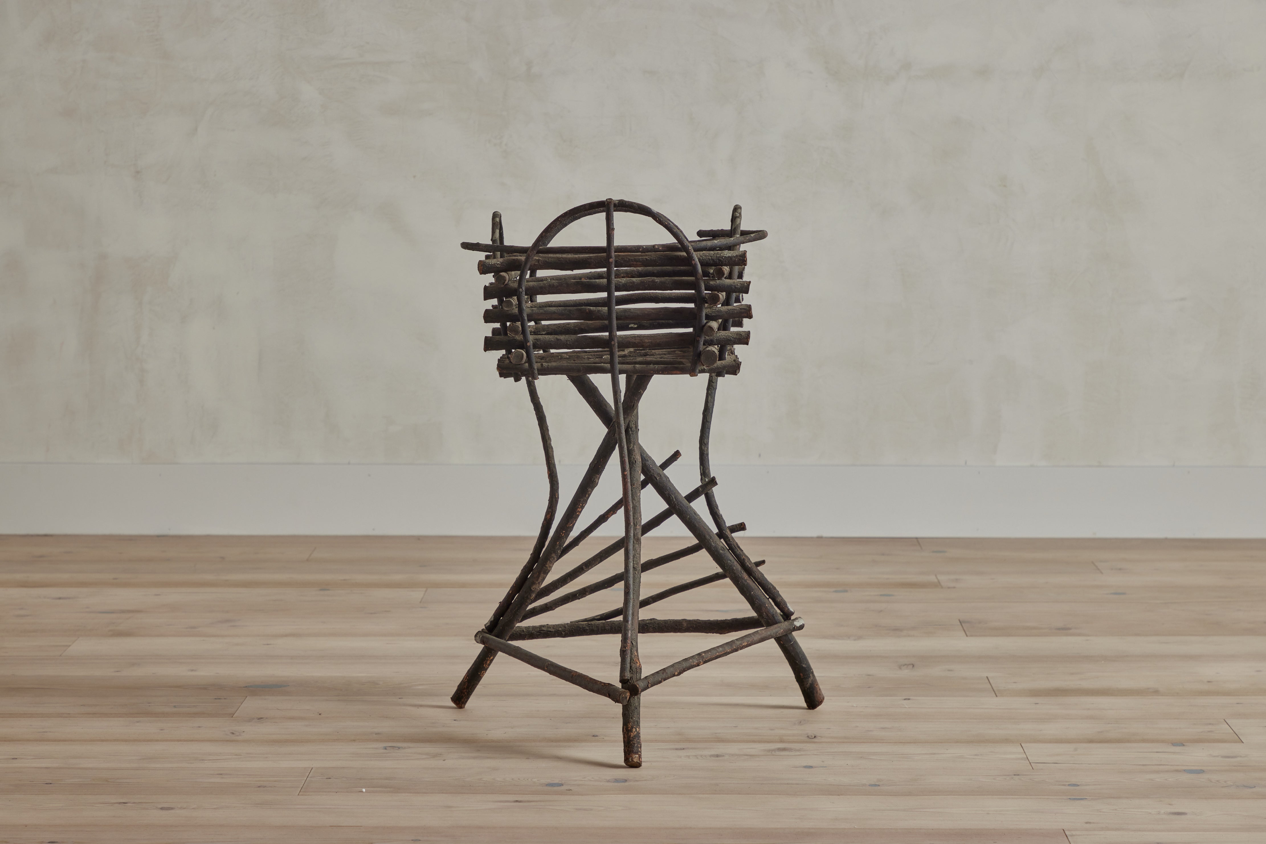 Folk Twig Plant Stand