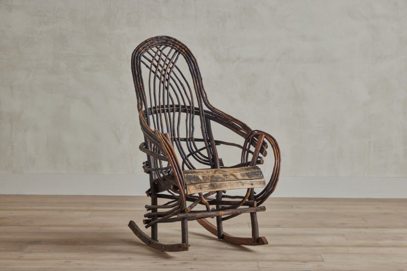 Folk Twig Rocking Chair