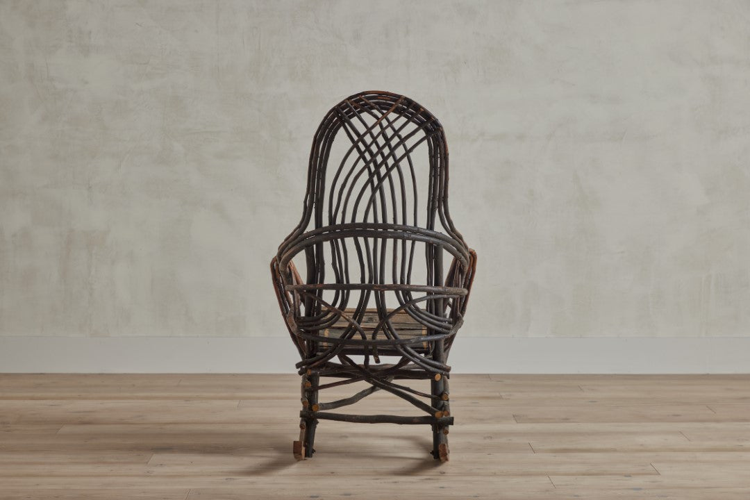 Folk Twig Rocking Chair
