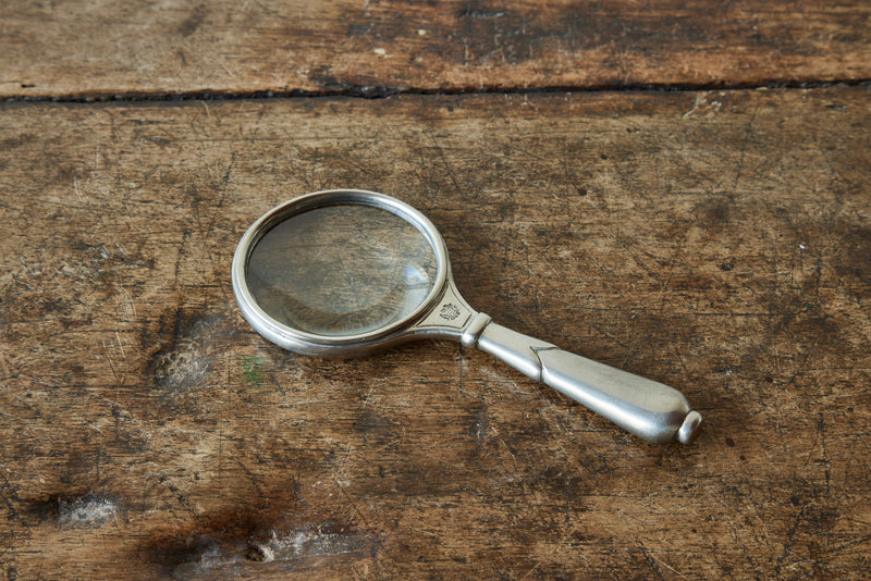 Match Pewter, Magnifying Glass