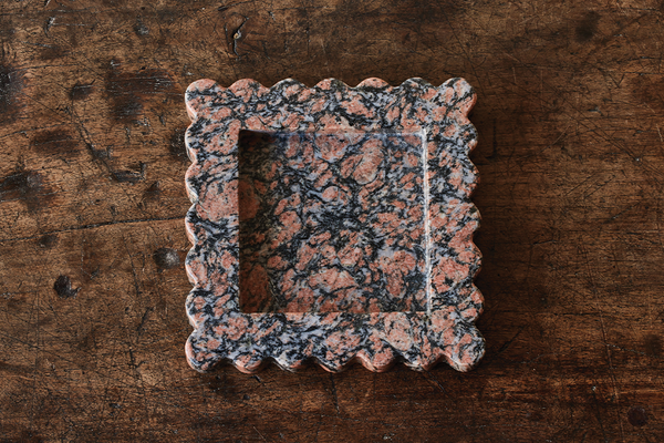 Anastasio Home, Box Tray in Pink Granite