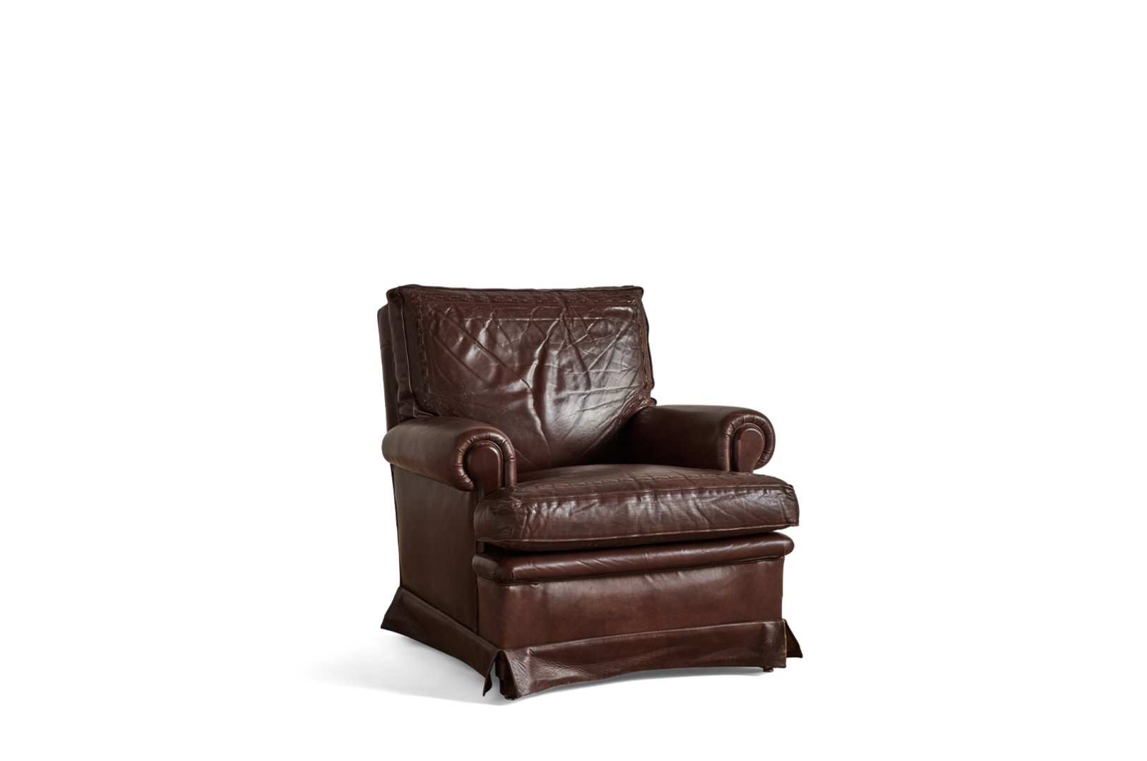 Pair of Leather Armchairs