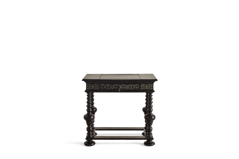 French Lacquered Hall Table