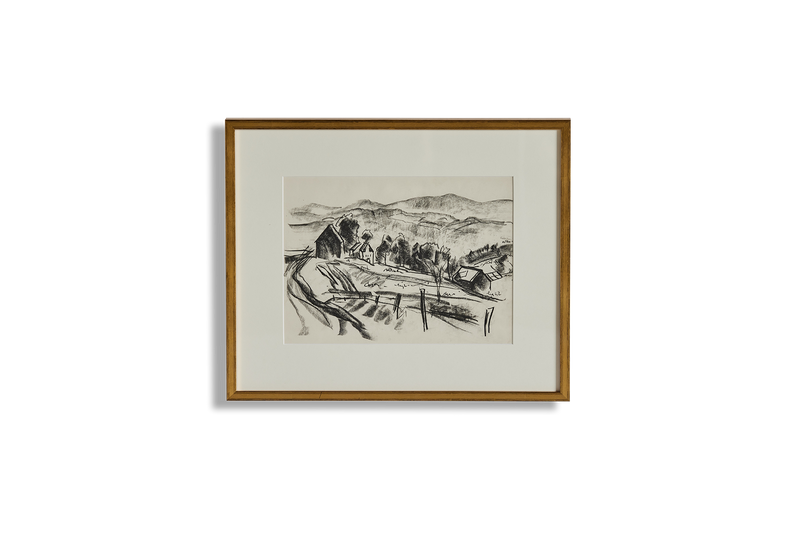 "Hilly Countryside" by John Folinsbee