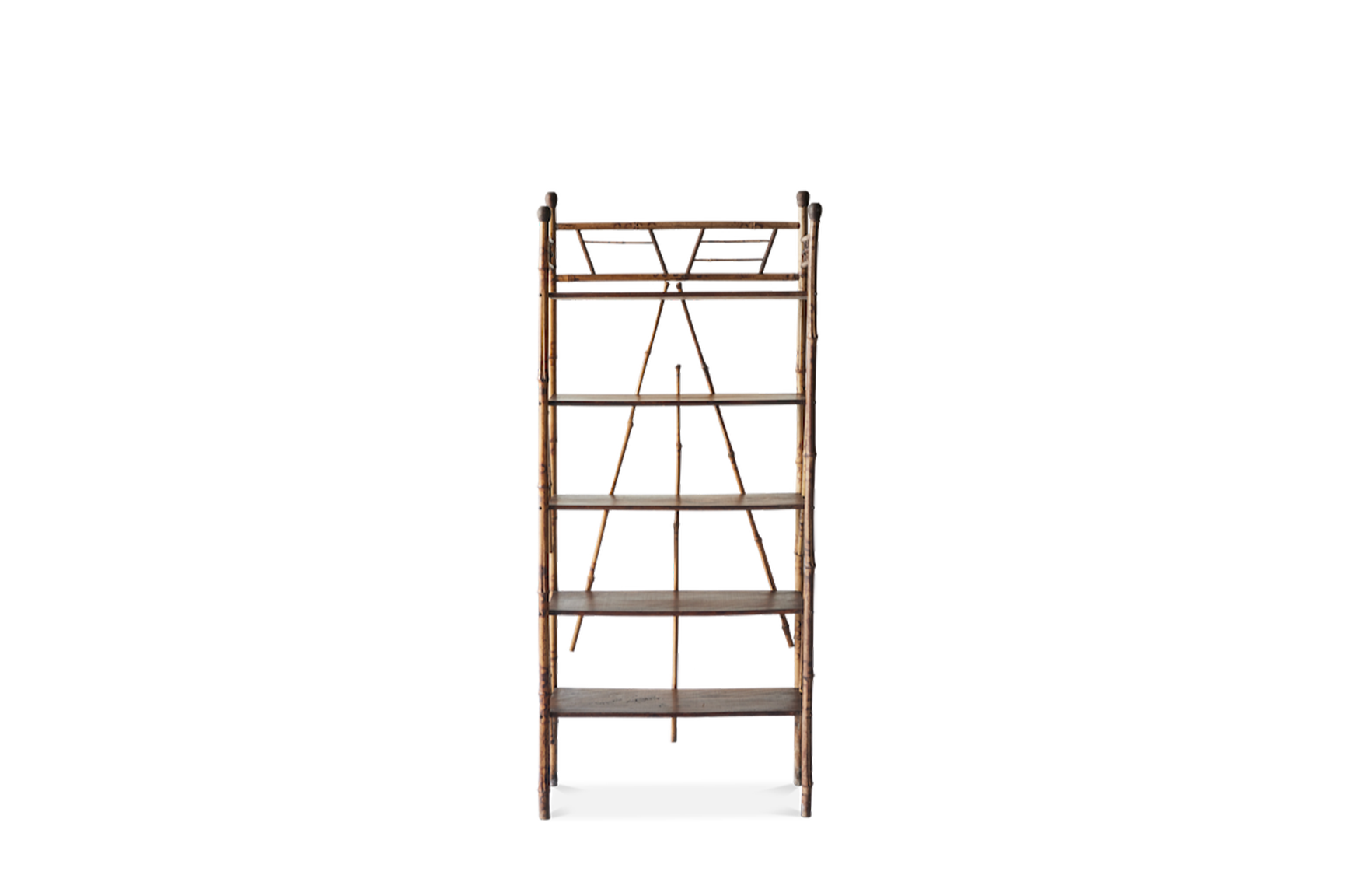 Victorian Bamboo Etagere