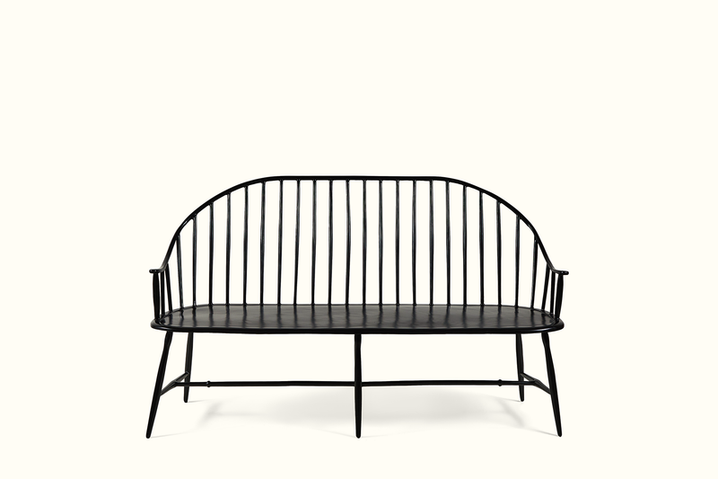 Black online windsor bench